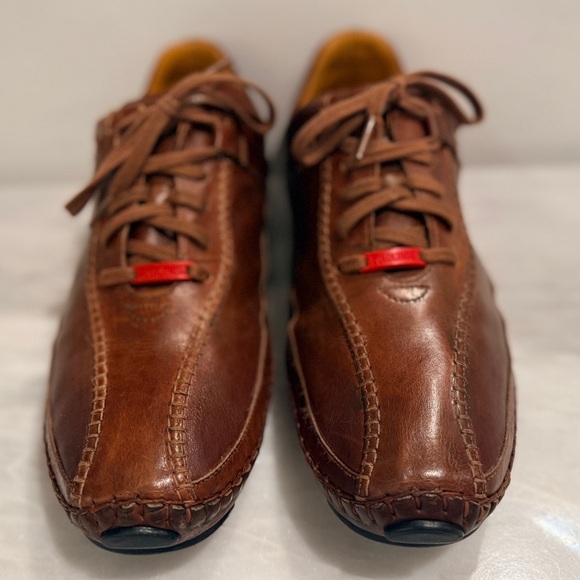 Pikolinos Brown Leather Driving Shoes 45 (US 11.5–12) Handmade Comfort Moccasins - Picture 7 of 16